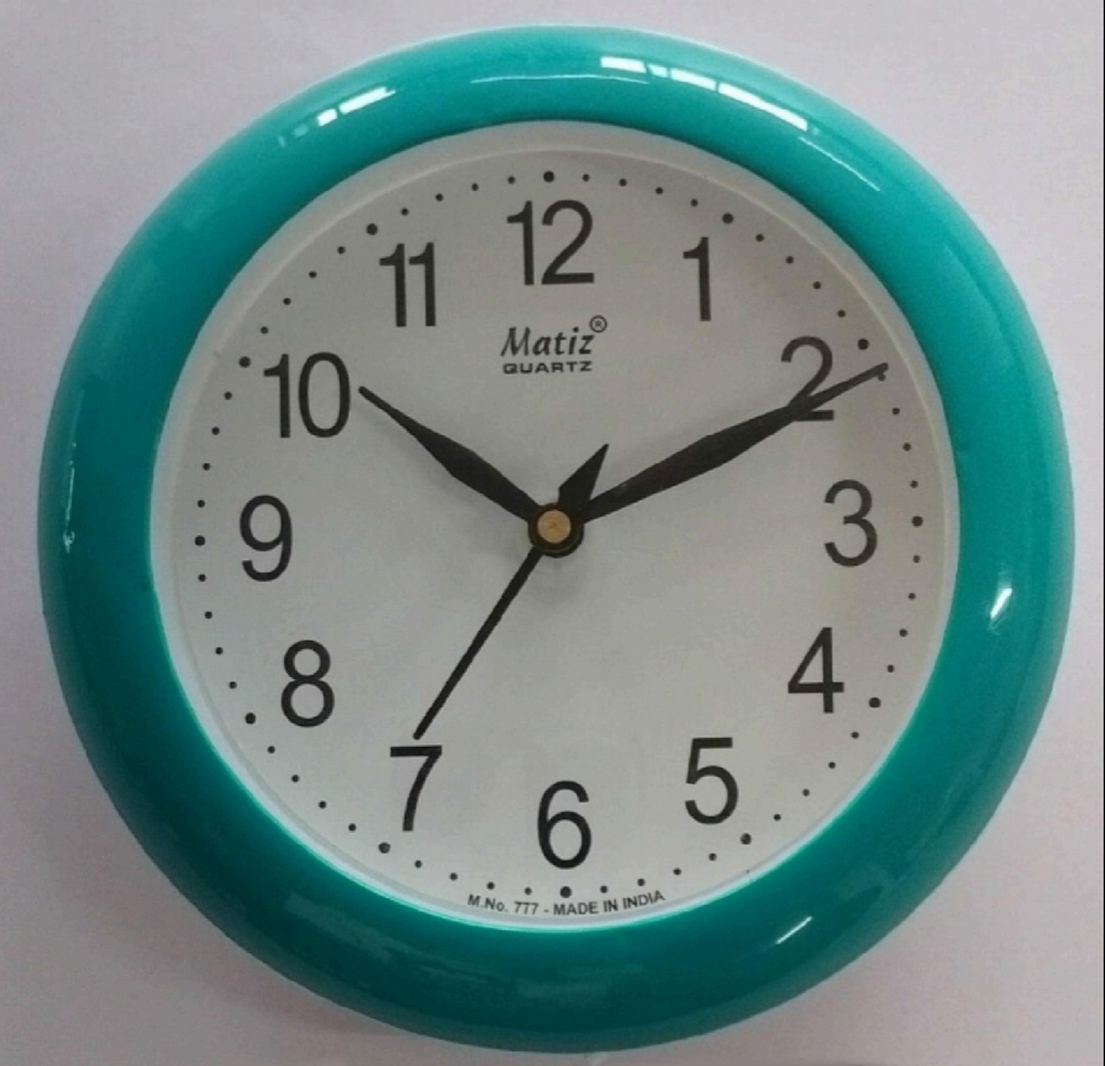 777 7x7 Analog Quartz Wall Clock