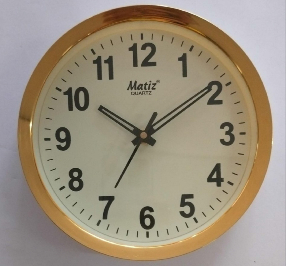 101I 8x8 Office Wall Clock