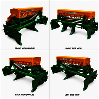 8 Rows And 2 Beds Multi-crop Bed Planter - Color: Multiple