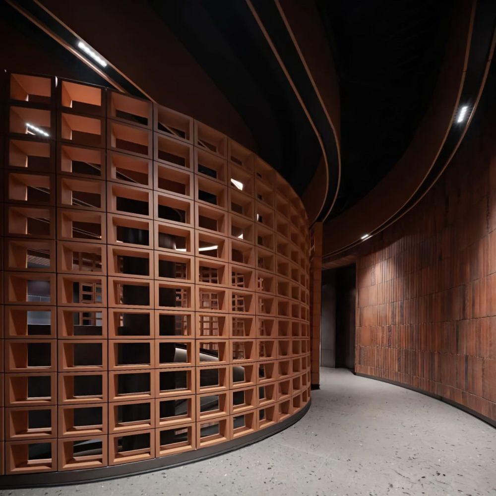 Square Terracotta Jali