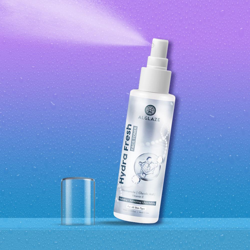 Alglaze Hydra Fresh Toner | Niacinamide, Glycolic Acid & Vitamin E