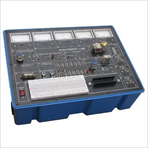 Electricity Lab - Plastic, 26.9 x 54.5 x 66.1 mm | Black and Blue, Comprehensive Training Kit for Electrical Circuit Experiments