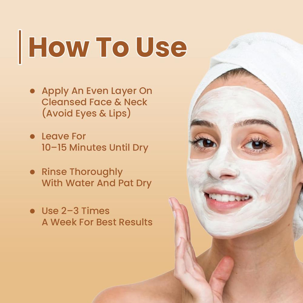 Alglaze Glow Revive De-Tan Face Pack | Niacinamide, Licorice, Cocoa Butter & Almond Oil