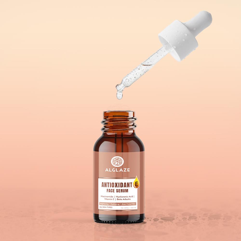 Alglaze Antioxidant E Face Serum with Niacinamide & Hyaluronic Acid