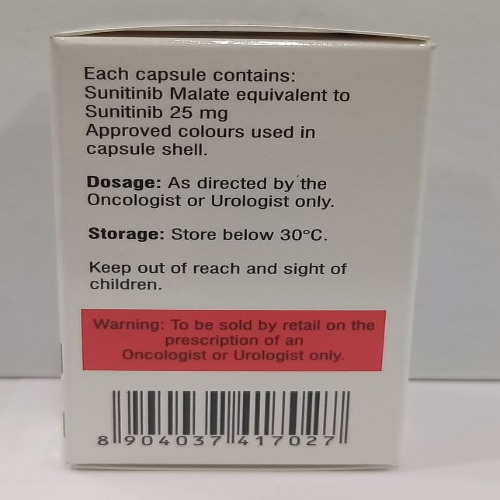 Sutinat 25 mg Capsule