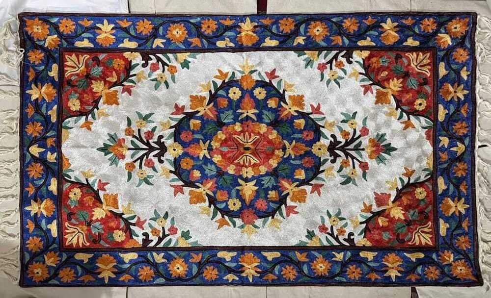 Traditional Kashmiri Handmade Carpet - Advantage: Non-Slip