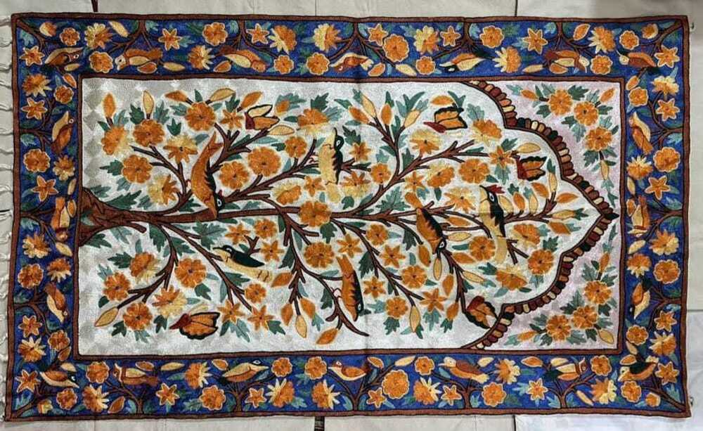 Traditional Kashmiri Handmade Carpet