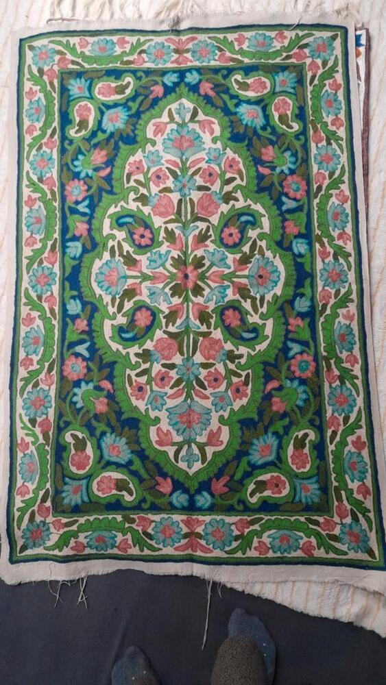 Traditional Kashmiri Handmade Carpet