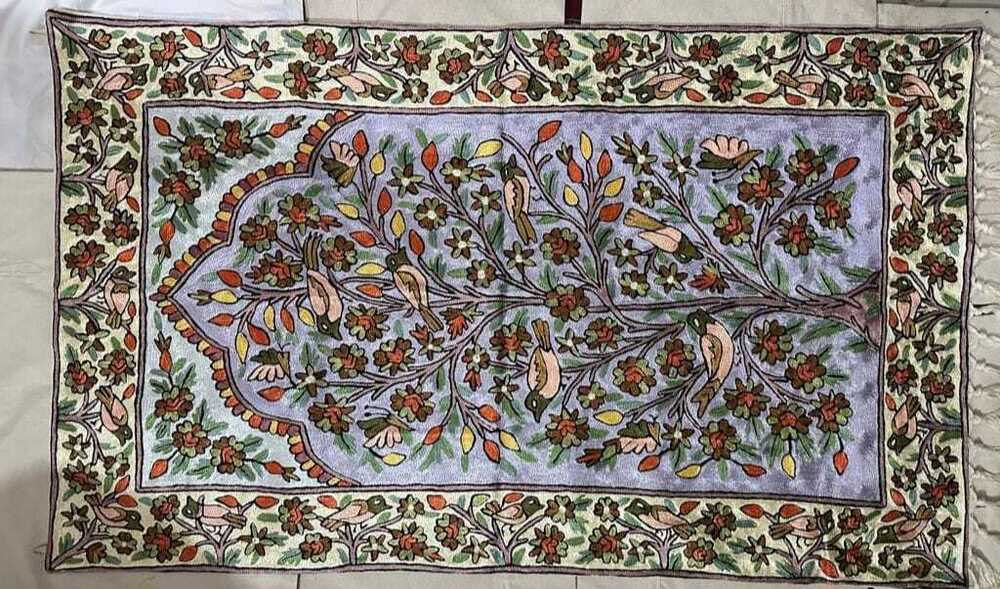Floral Kashmiri Handmade Carpet