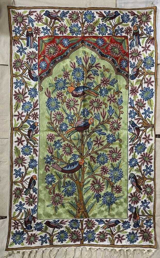 Kashmiri Handmade Flooring Carpet