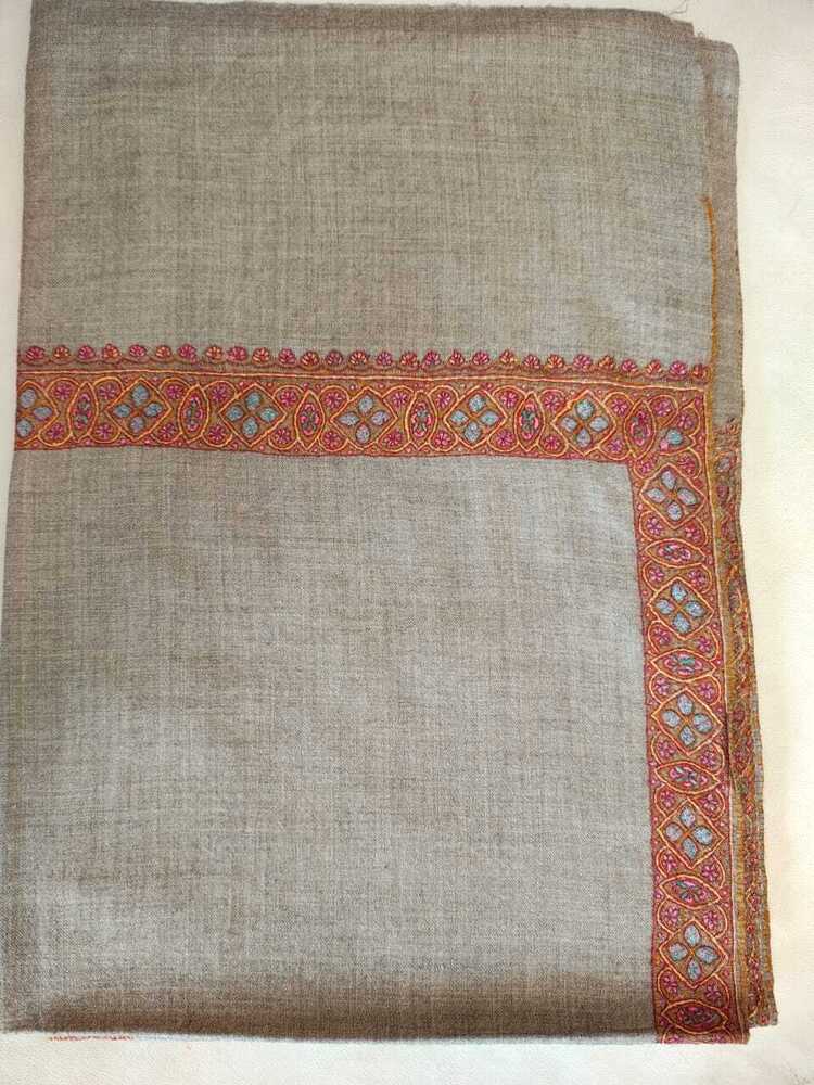 White Pure Kashmiri Pashmina Shawl