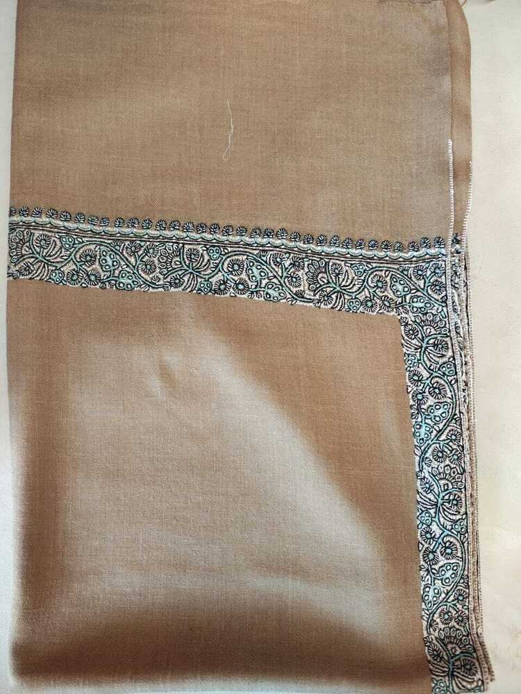 Camel Color Pure Kashmiri Pashmina Shawl