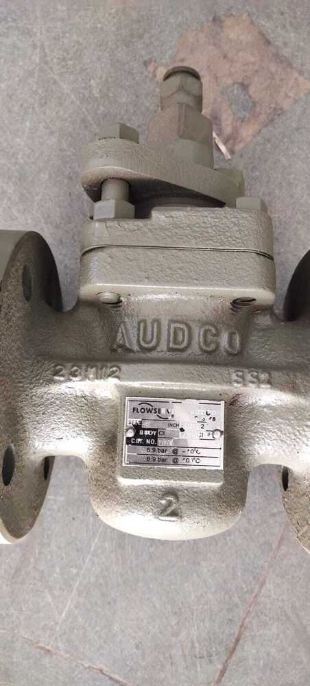 Audco plug valve