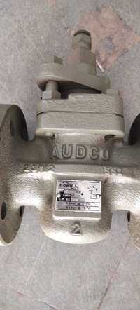 Audco Plug Valve - Color: Silver