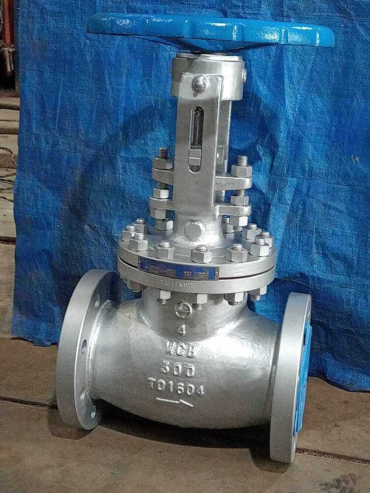 L&T कार्बन स्टील ग्लोब वाल्व फ्लांज अंत