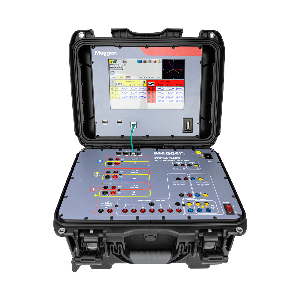 Multipurpose, light and portable protection relay tester - FREJA 546R