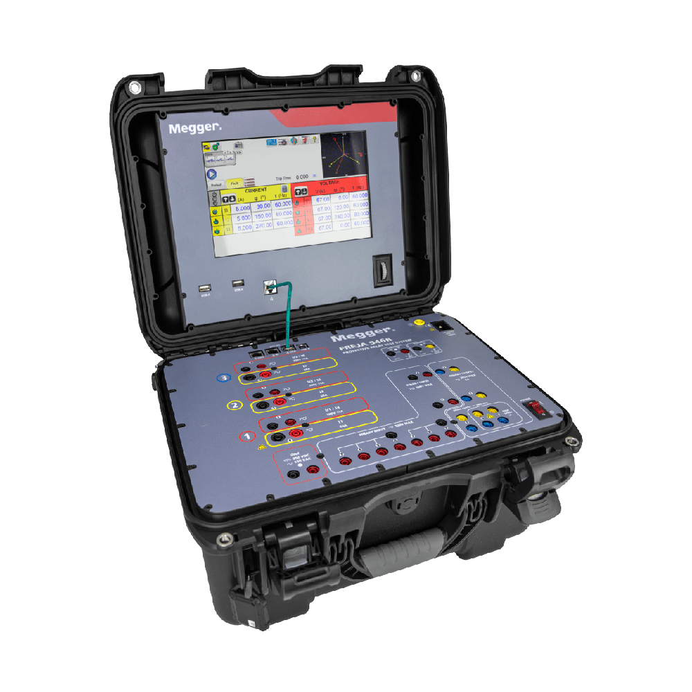 Multipurpose, light and portable protection relay tester - FREJA 546R