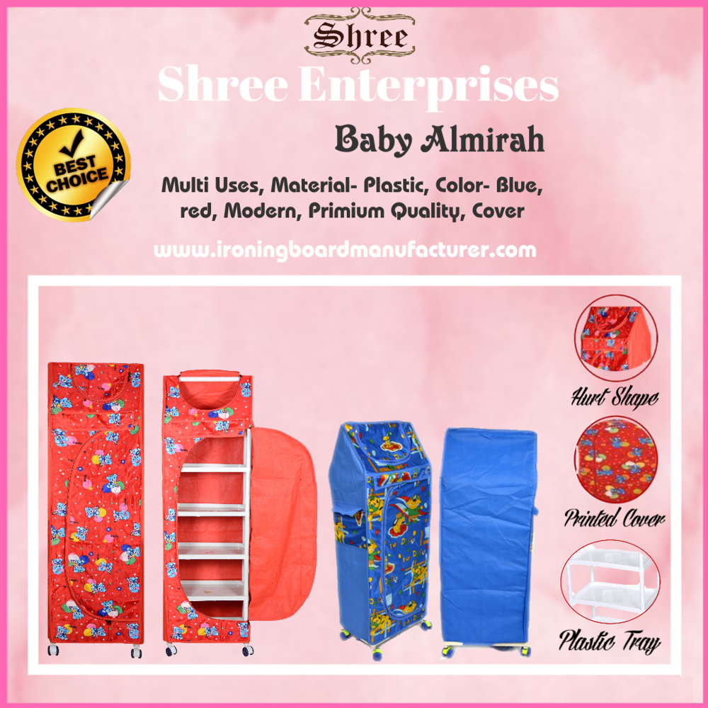 Baby Designer Folding Almirah Rack