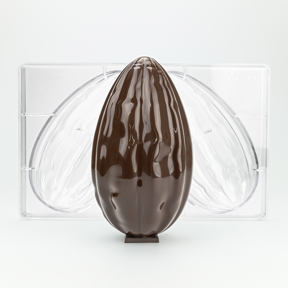 Martellato Cocoa Chocolate Mold  2 Cavities