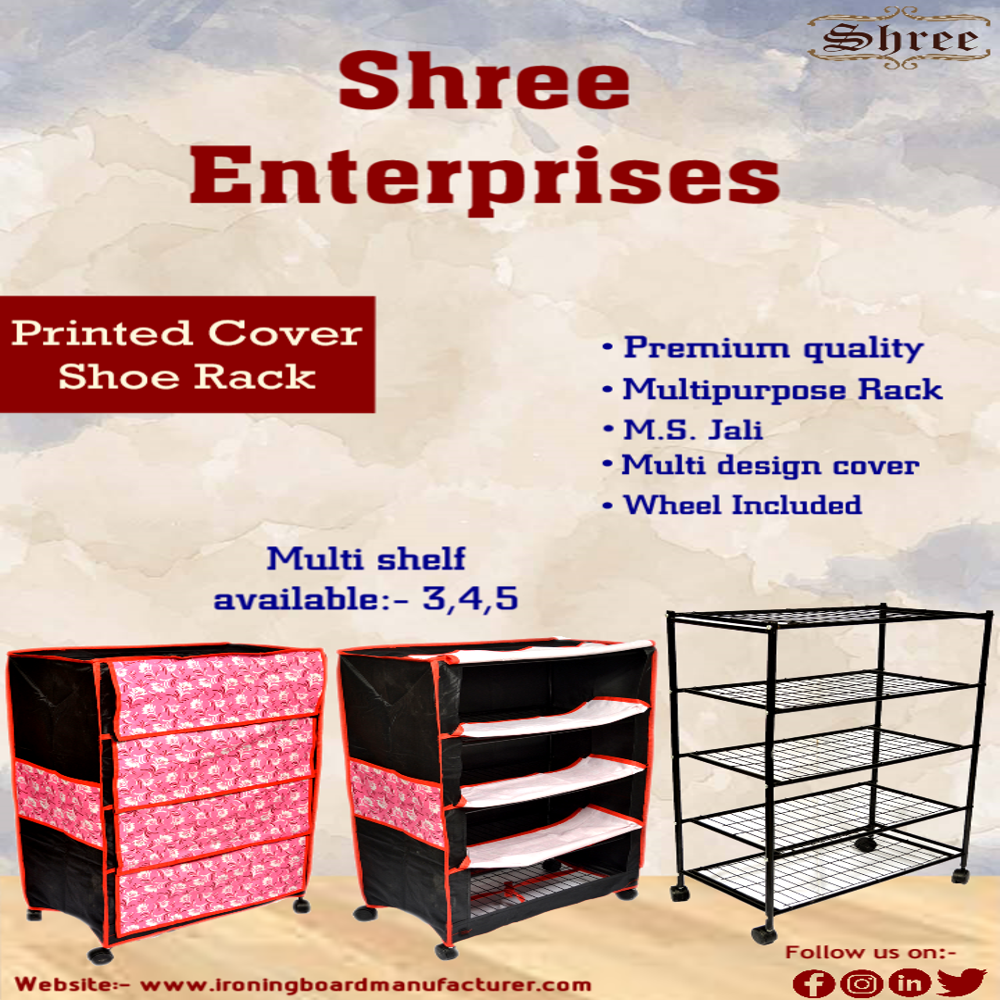 4 Shelf Stylo Shoe Rack