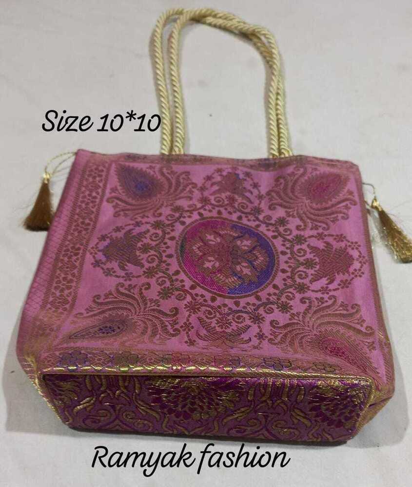 10x10 Banarasi Handle Bag