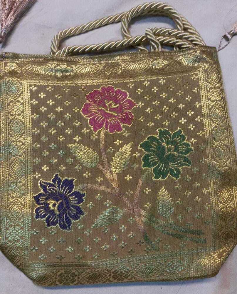 10x10 Banarasi Handle Bag