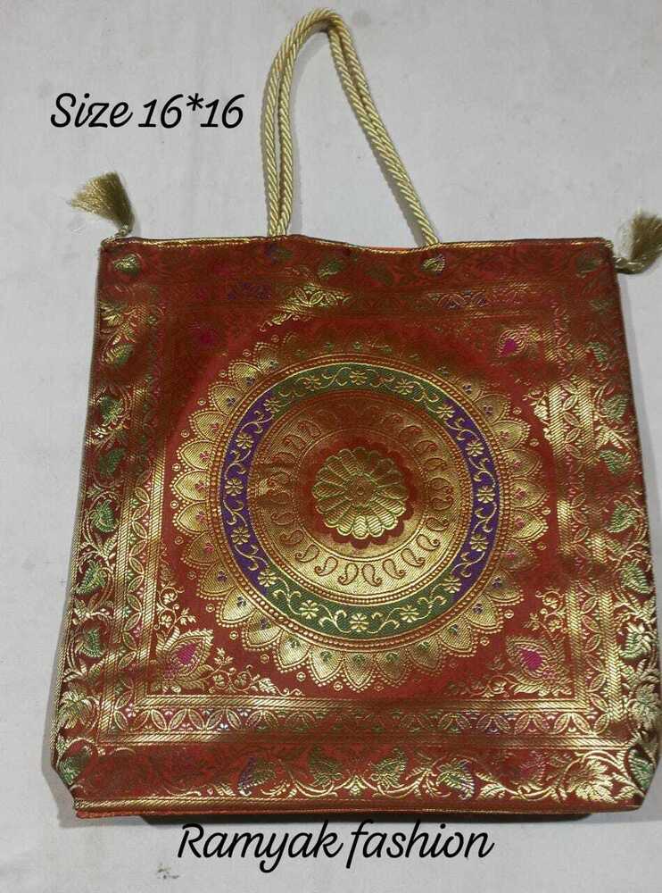 Banarasi Bag With Double Pocket