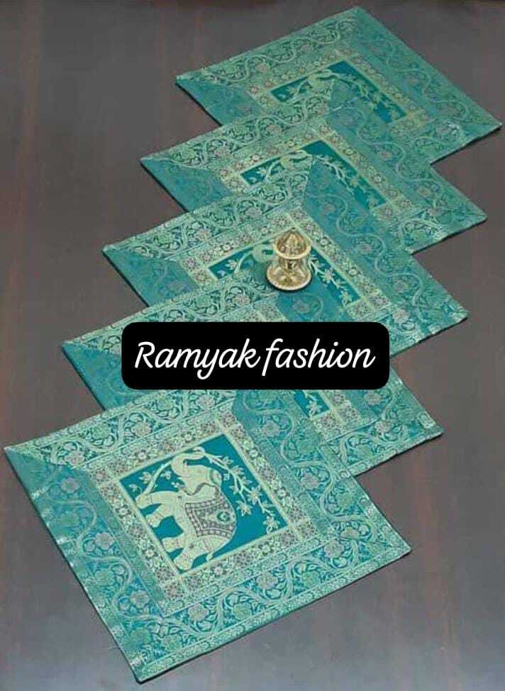 5 Pcs Banarasi Cushion Cover Set