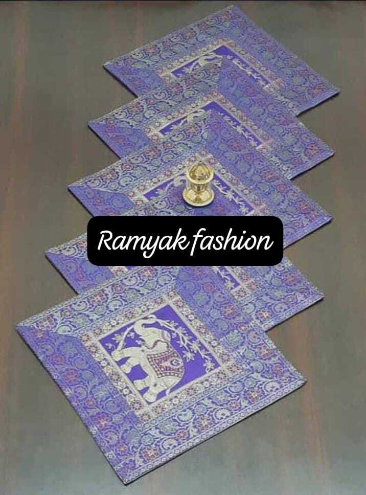 5 Pcs Banarasi Cushion Cover Set