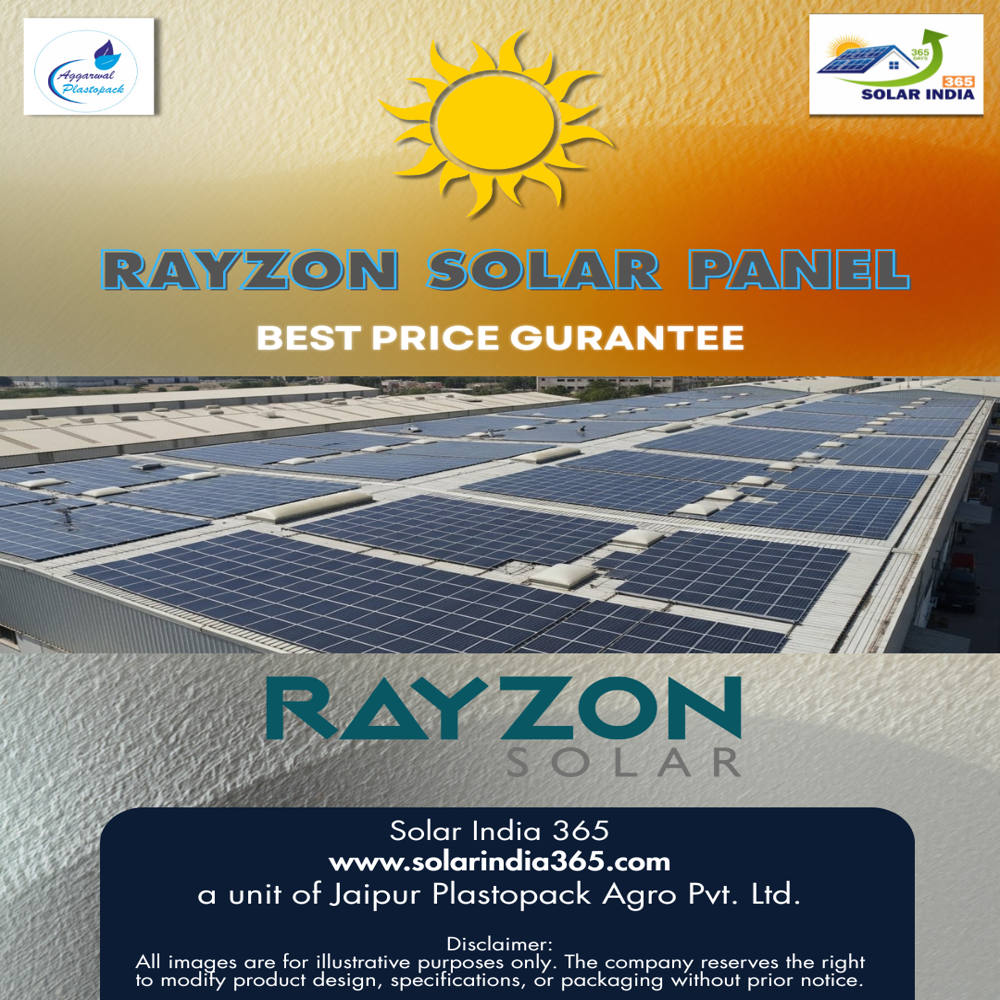 RAYZON solar for commercial rooftop