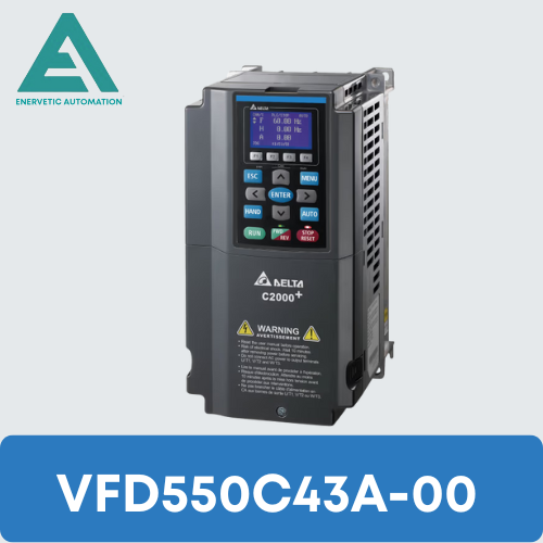Delta Vfd Drive ( Vfd550c43a-00  ) - Dimension (l*w*h): 330 X  550 X  275 Mm Millimeter (mm)