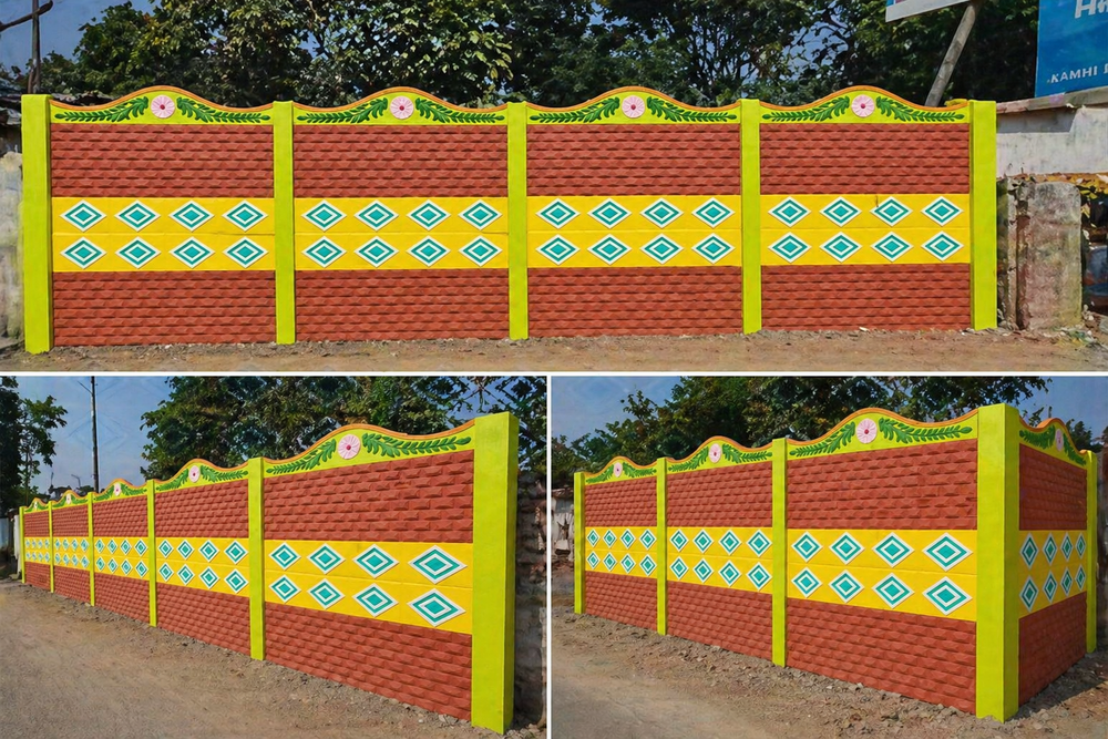 Heavy Duty Rcc Readymade Compound Wall - Dimension (L*W*H): As Per Requrement  Centimeter (Cm)