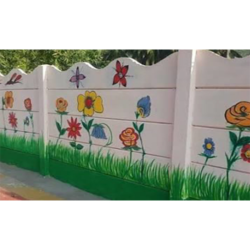 Heavy Duty School Compound Wall