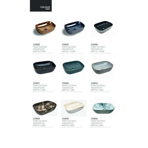 JABON JCI12682 Table Top Wash Basin