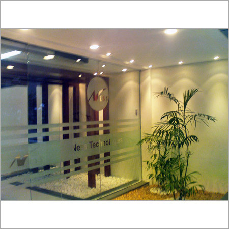Interiors Glass Design - Glass, Customizable Dimensions, Clear, Frosted Finish | Elegant, Durable, Sophisticated, Customizable