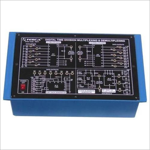 ब्लैक एंड ब्लू डिजिटल टाइम डिवीजन मल्टीप्लेक्सिंग और डेमल्टीप्लेक्सिंग