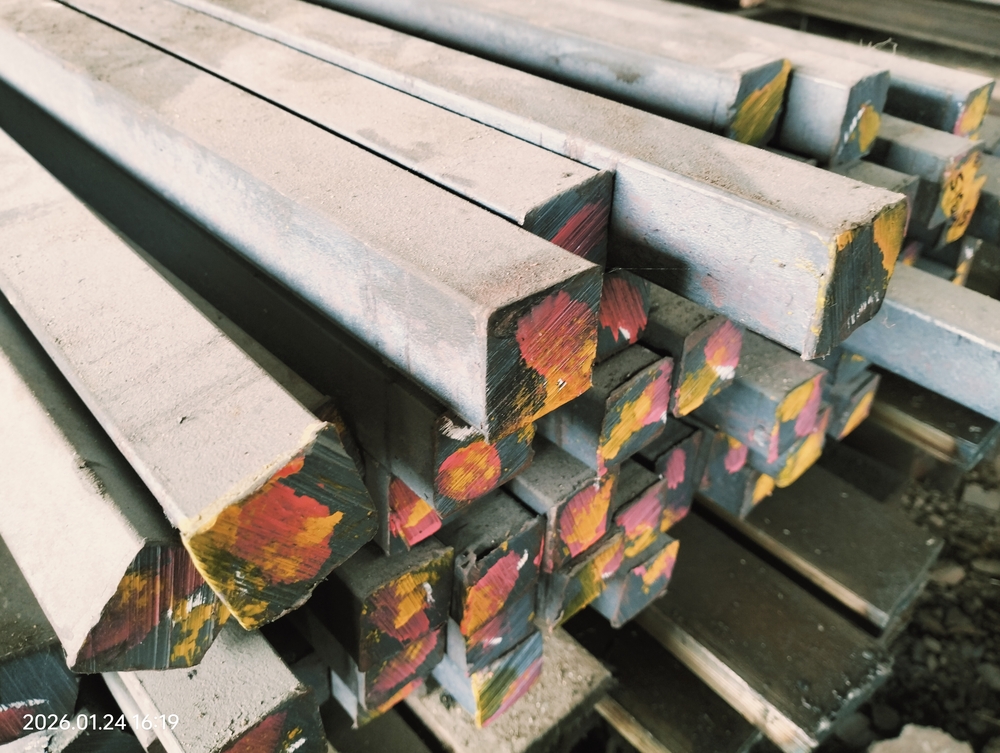 Square Bright Bar - Mild Steel, 20 Mm Diameter, Polished Silver Finish | High Durability, Rust Proof, Impact Resistance, Ideal For Gates And Grills