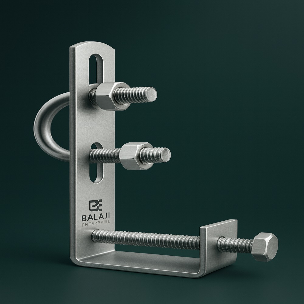 Industrial Solar Panel Cleaning L Clamp