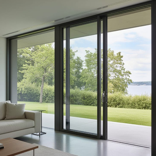 Aluminium Dhumal Section Window - Color: Multiple