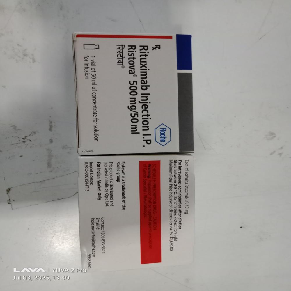 Ristova Rituximab 500 Mg Injection