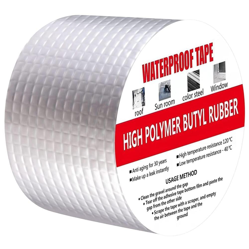 Waterproof High Polymer Butyl Rubber Tape 2inch 5mtr