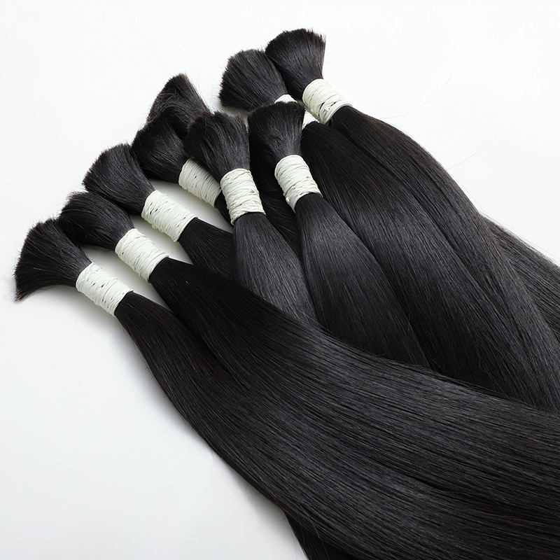 Micro Braiding Human Hair Indian Hair Natural Unweft Weaving