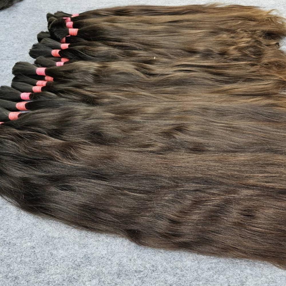 Bulk Hair Indian Hair Natural Unweft Weaving Braids