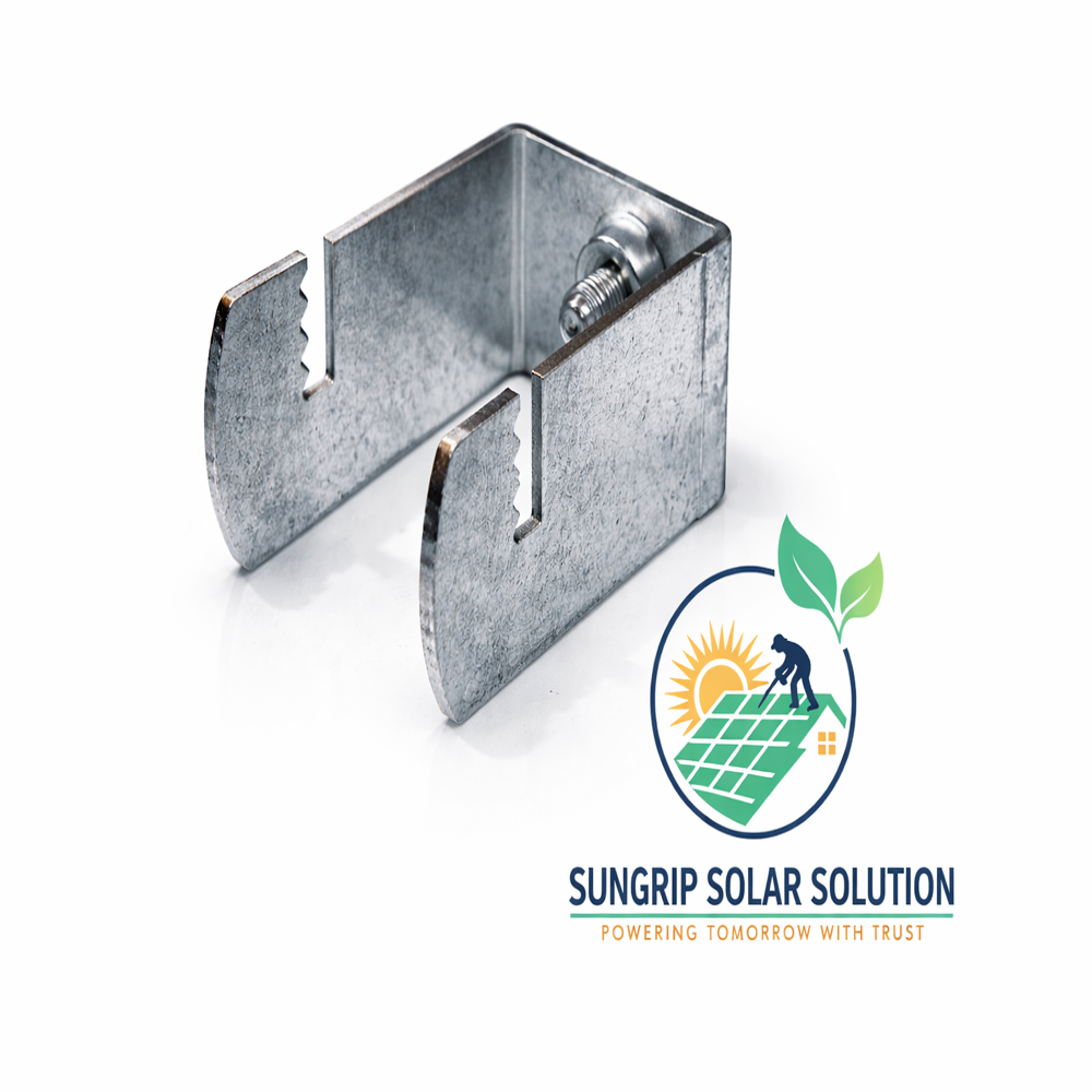 Galvanized Iron Solgrip Solar Panel Clamp