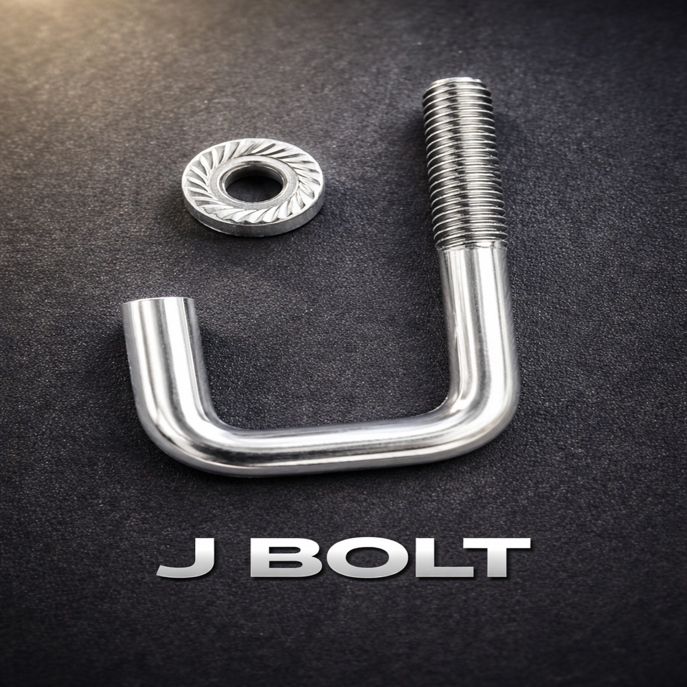Ss 304 J Bolt For Solar , SS u bolt