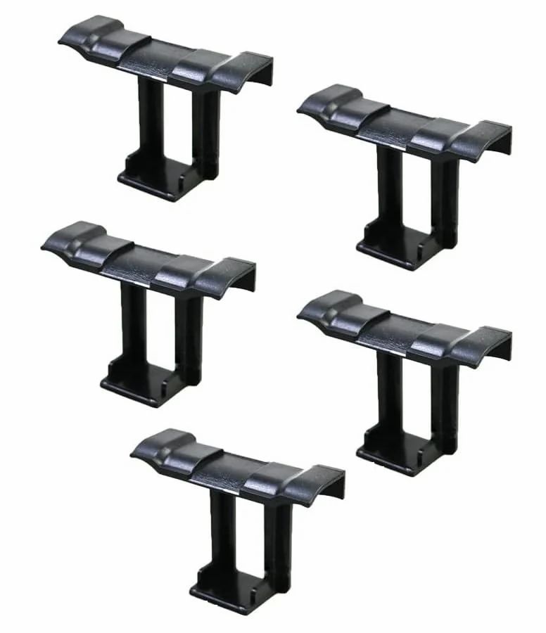 Adjustable Water Drain Clamp - Color: Black