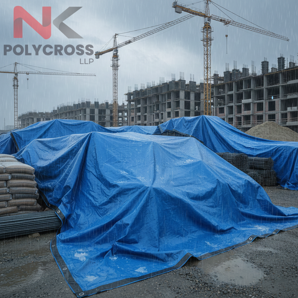 Cross Laminated Sheet - Color: Blue