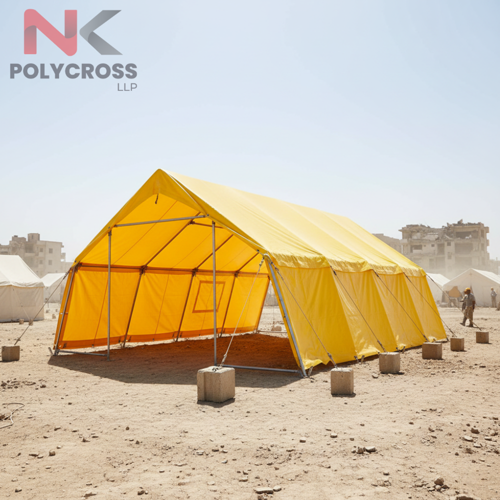 Multilayer Yellow Tarpaulin
