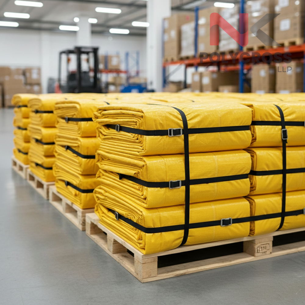 Multilayer Yellow Tarpaulin