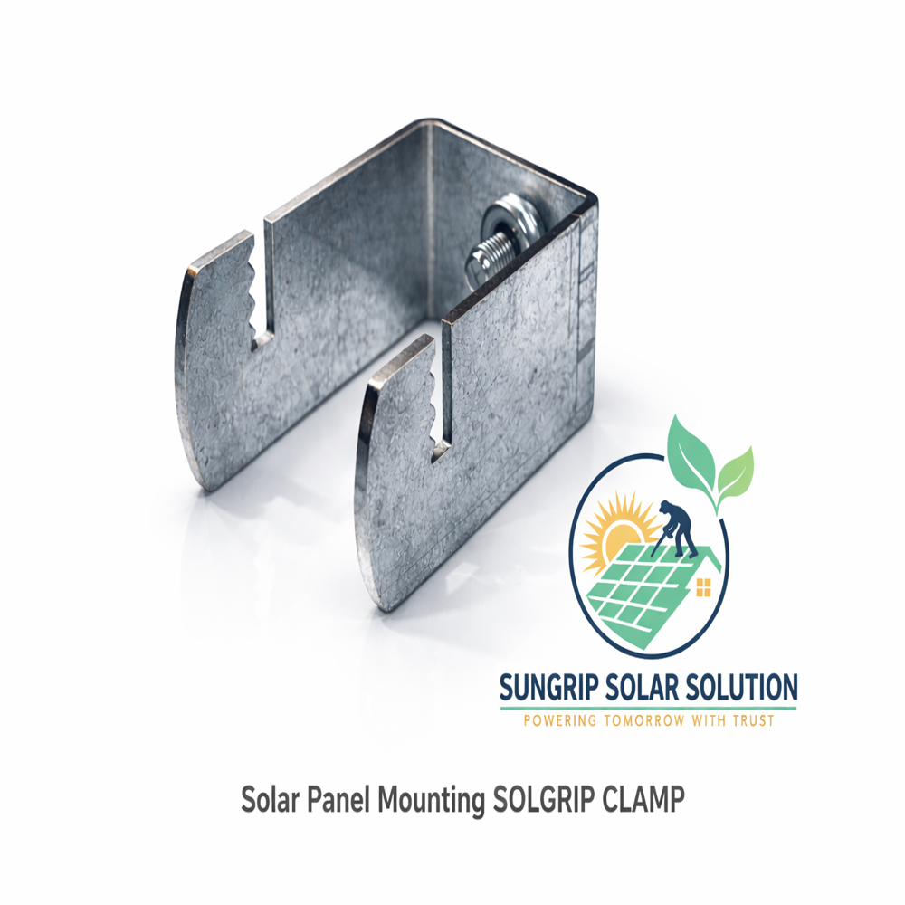 Galvanized Iron Solgrip Clamp for Solar Panel Mounting